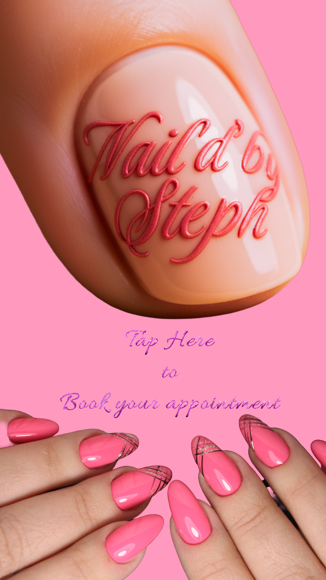 NaildBySteph - Custom 3D Nail Art